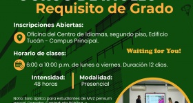  Inscripciones al Curso de Inglés como requisito de grado